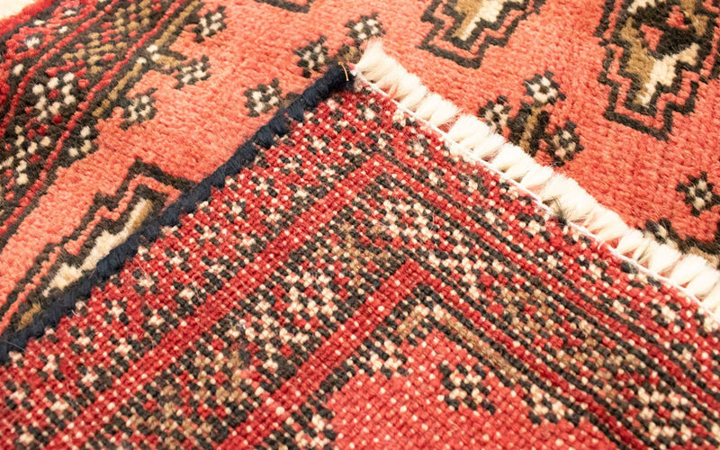 Turkaman Rug - 130 x 60 cm - rust