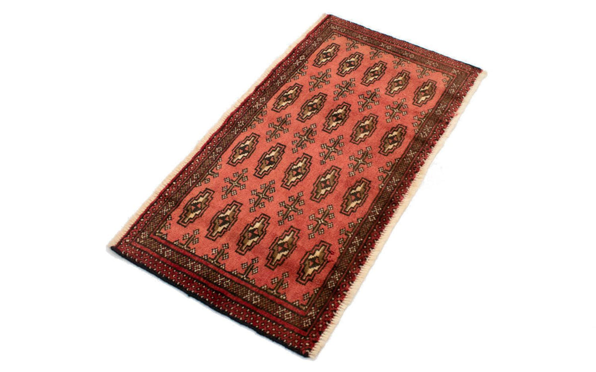 Turkaman Rug - 130 x 60 cm - rust