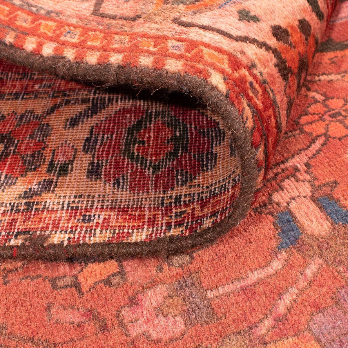 Perser Rug - Nomadic - 210 x 162 cm - light red