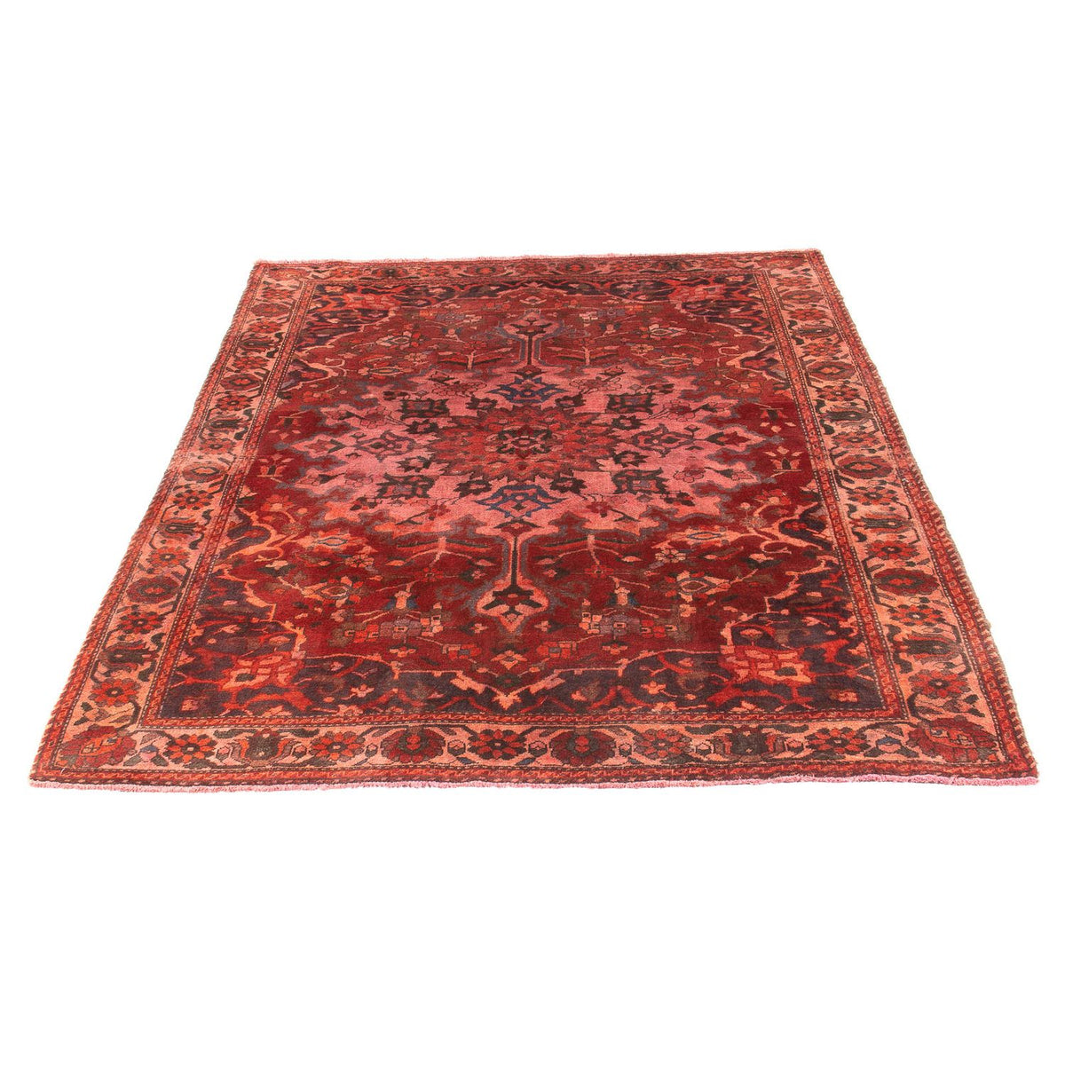 Perser Rug - Nomadic - 210 x 162 cm - light red