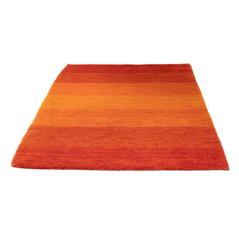 Wool Rug - 190 x 135 cm - orange