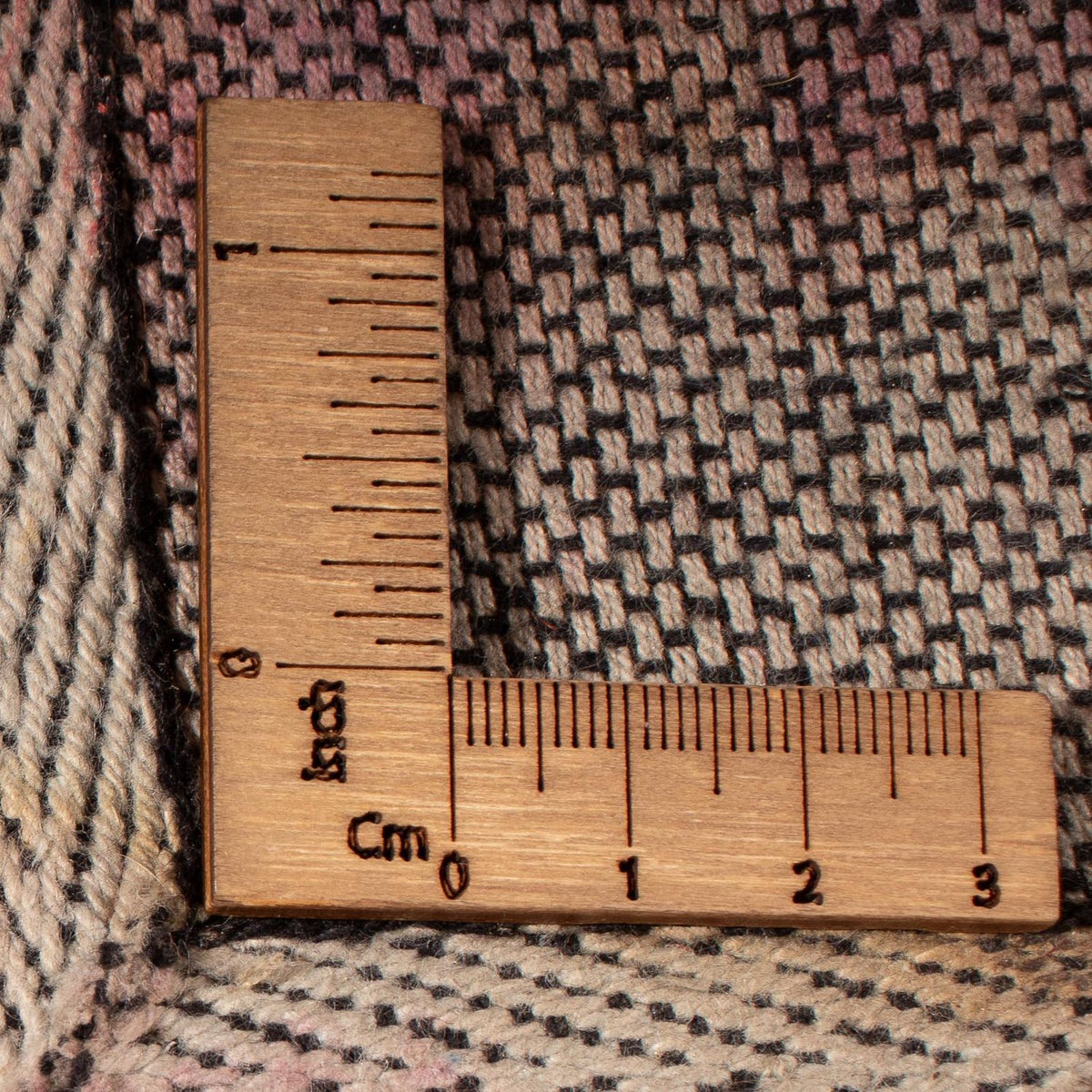 Wool Rug - 193 x 137 cm - rust