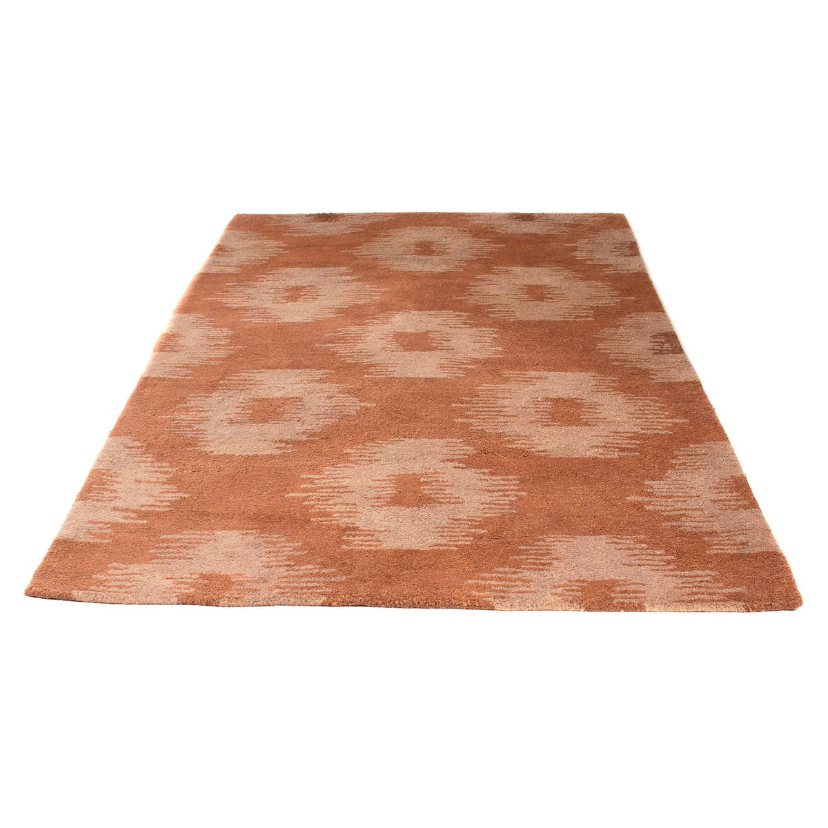 Wool Rug - 235 x 148 cm - brown