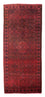 Runner Perser Rug - Nomadic - 323 x 115 cm - dark red