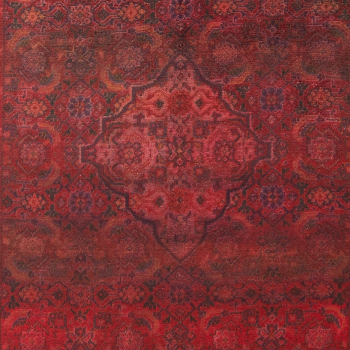 Runner Perser Rug - Nomadic - 323 x 115 cm - dark red