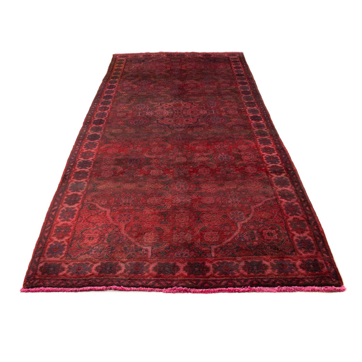 Runner Perser Rug - Nomadic - 323 x 115 cm - dark red