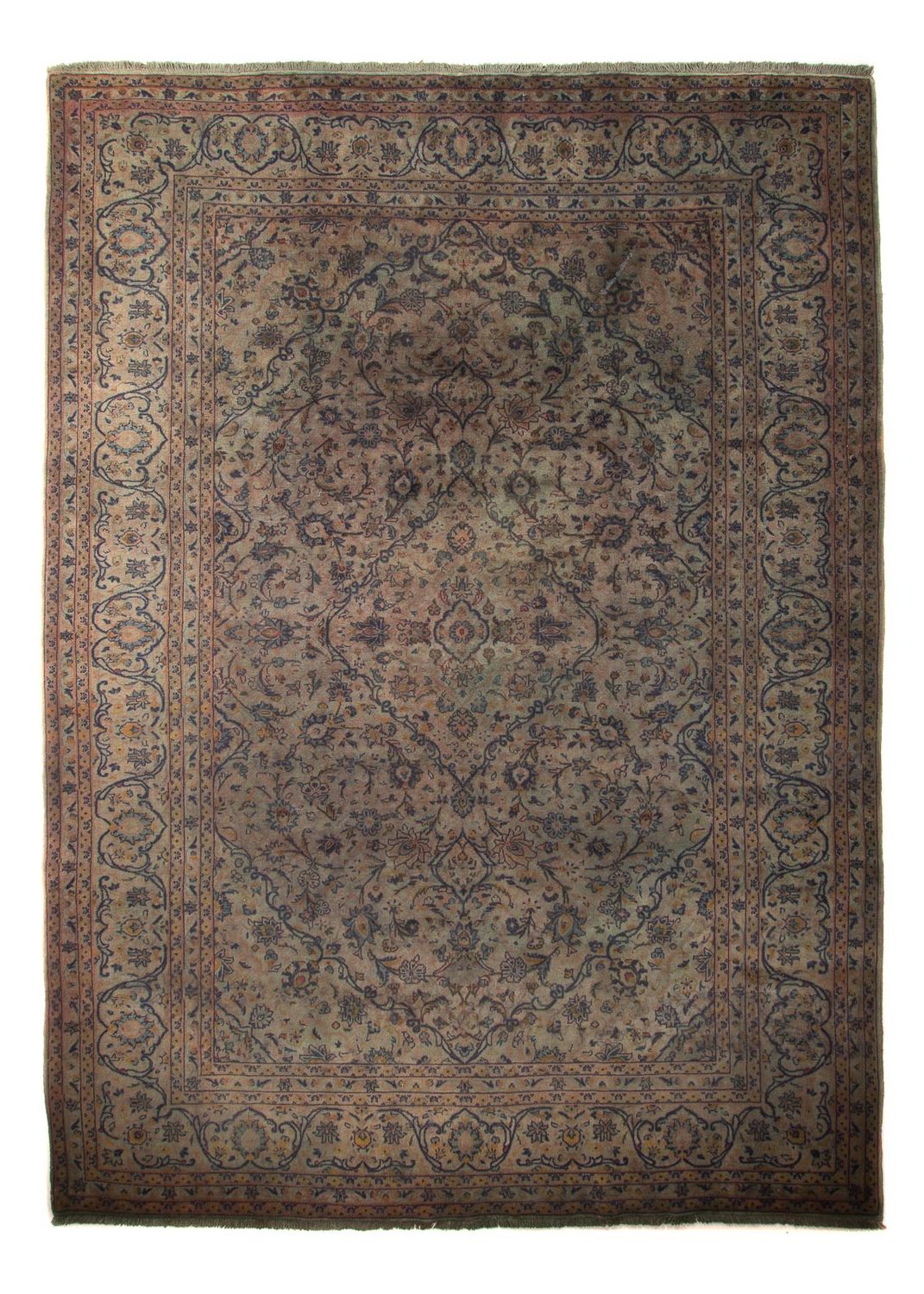 Perser Rug - Keshan - 350 x 250 cm - dark brown