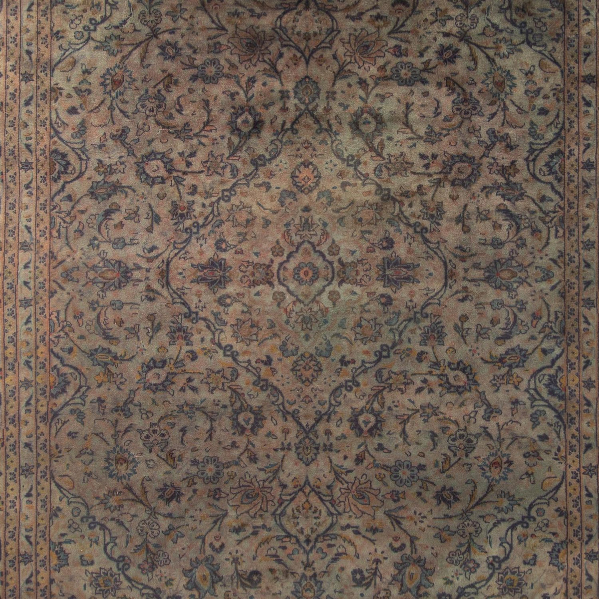 Perser Rug - Keshan - 350 x 250 cm - dark brown