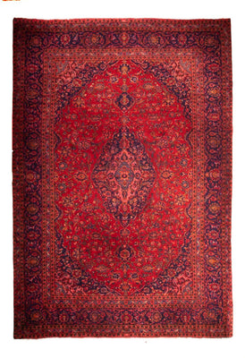 Perser Rug - Keshan - 425 x 300 cm - red