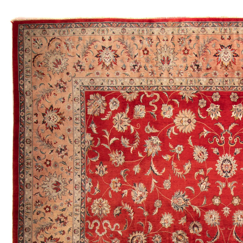 Oriental Rug - Tabriz - 363 x 280 cm - dark red