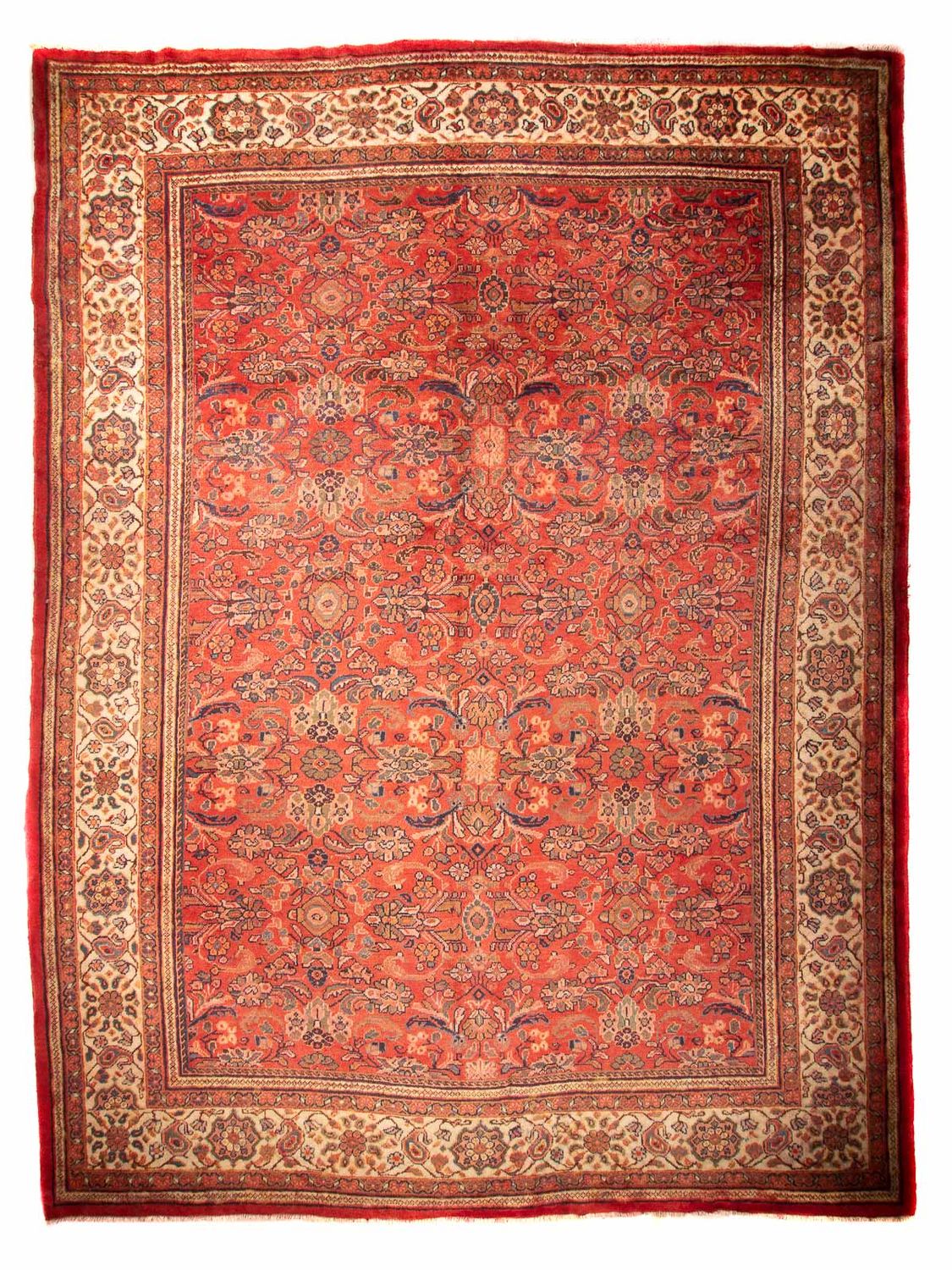Perser Rug - Nomadic - 433 x 320 cm - dark red