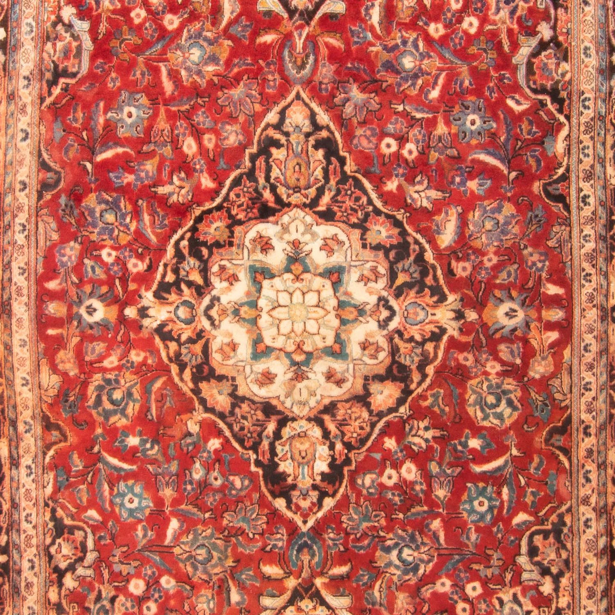 Perser Rug - Keshan - 322 x 183 cm - red