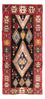 Runner Kelim Rug - Old - 300 x 150 cm - multicolored