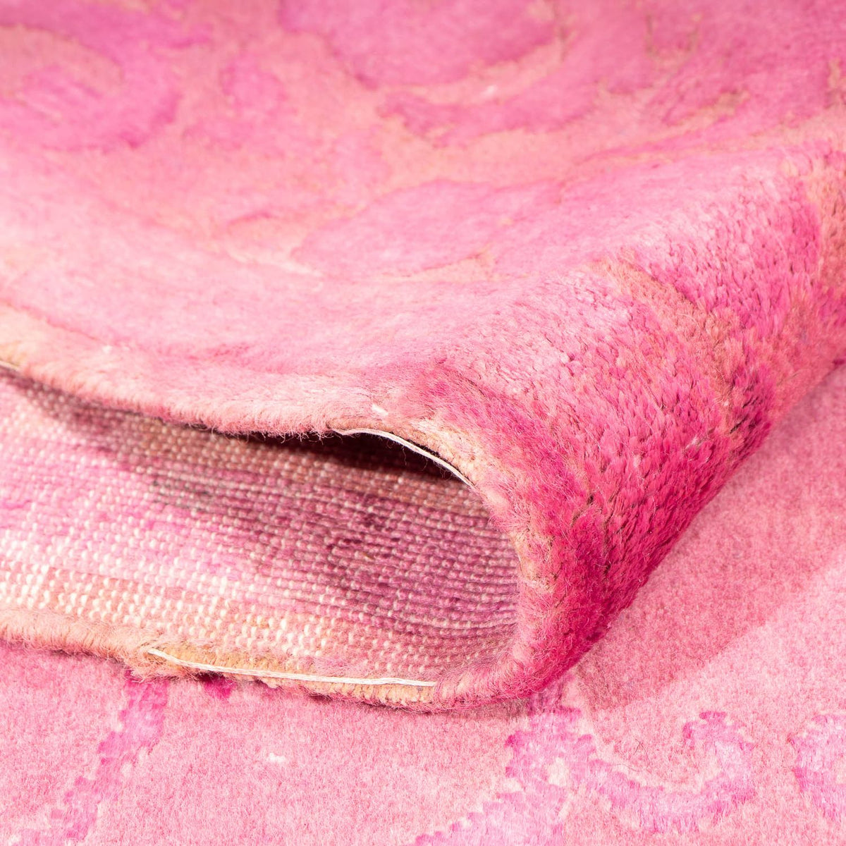 Viscose Rug - 323 x 200 cm - rose