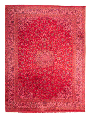 Silk Rug - Kashmir Silk - 330 x 234 cm - red
