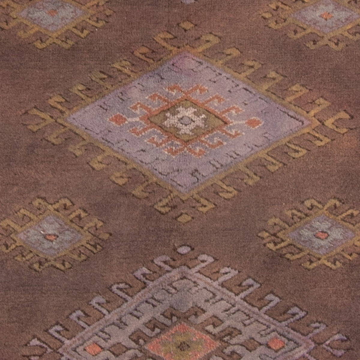 Pakistani Rug - 285 x 200 cm - dark brown