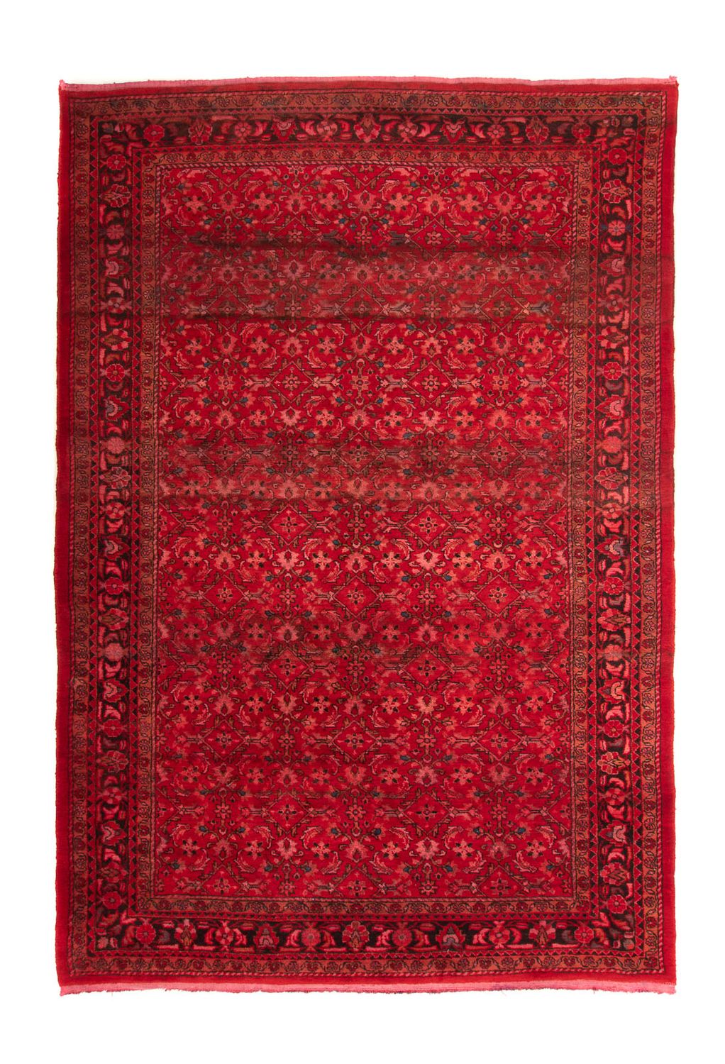 Perser Rug - Nomadic - 342 x 212 cm - dark red