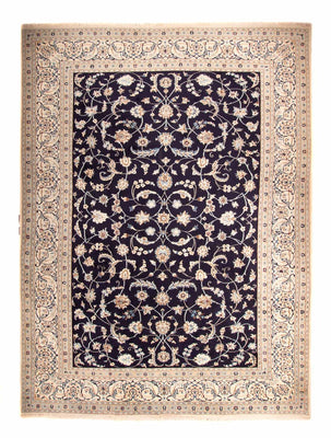 Perser Rug - Nain - Royal - 383 x 286 cm - dark blue