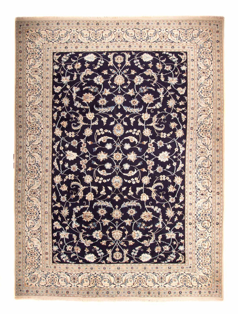 Perser Rug - Nain - Royal - 383 x 286 cm - dark blue