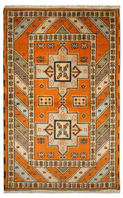 Oriental Rug - 149 x 93 cm - orange