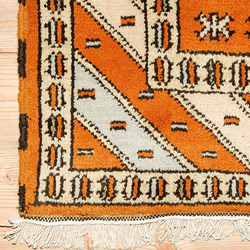 Oriental Rug - 149 x 93 cm - orange