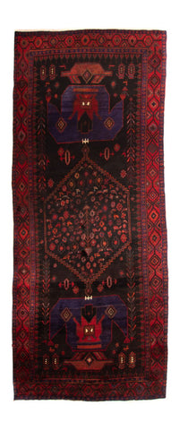 Runner Perser Rug - Nomadic - 380 x 146 cm - dark blue