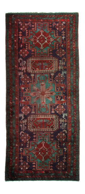 Runner Perser Rug - Nomadic - 392 x 132 cm - multicolored