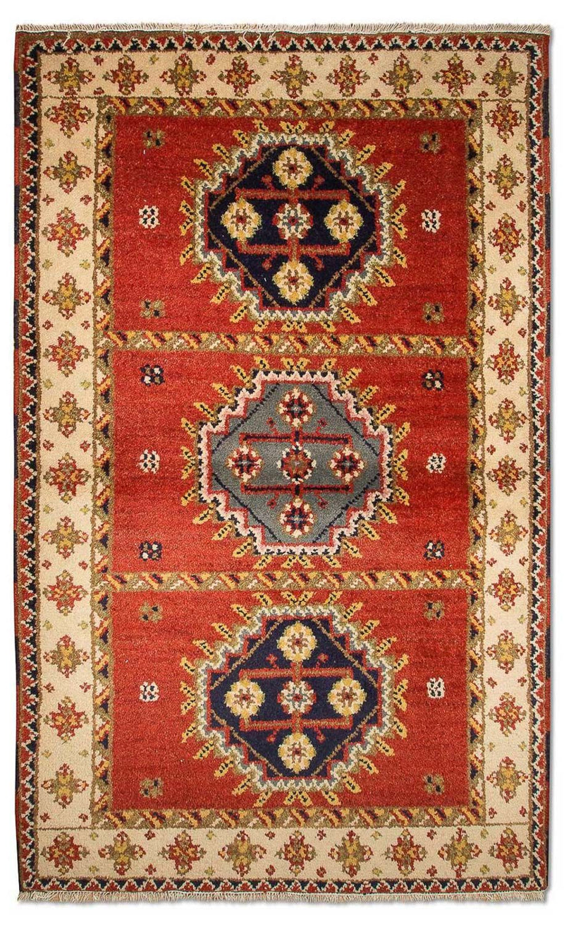Oriental Rug - 153 x 93 cm - red