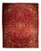 Perser Rug - Nomadic - 460 x 326 cm - dark red