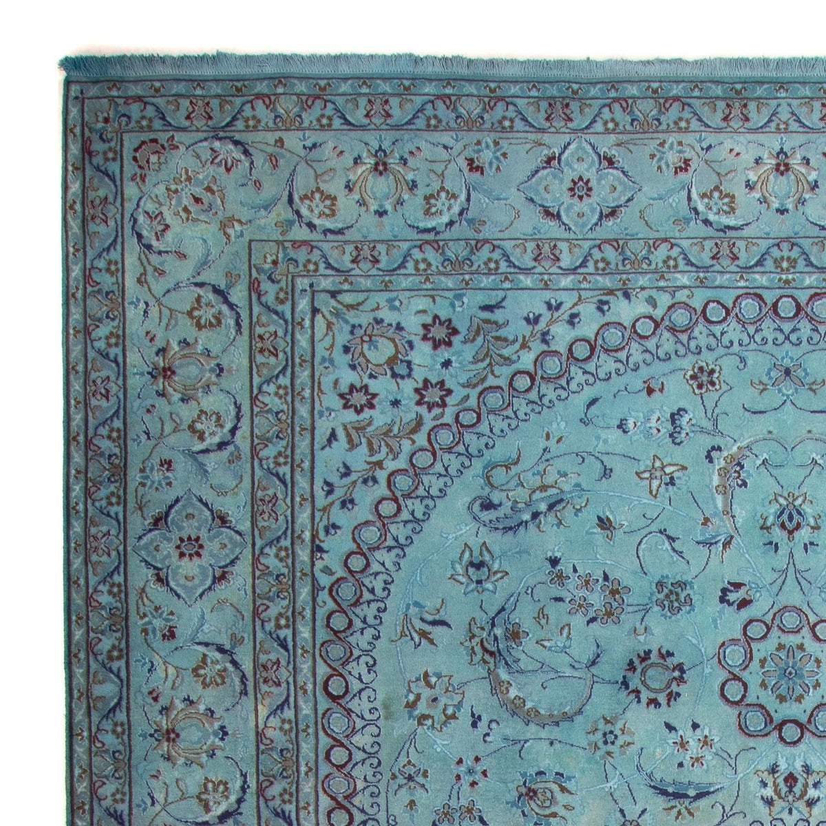 Perser Rug - Nain - Royal - 350 x 250 cm - light blue