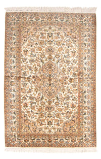 Silk Rug - Kashmir Silk - 150 x 96 cm - cream