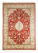 Kashmir Silk Rug 186x129cm - Oriental Rug