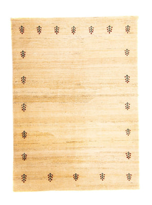 Gabbeh Rug - Loribaft Perser - 199 x 141 cm - light beige