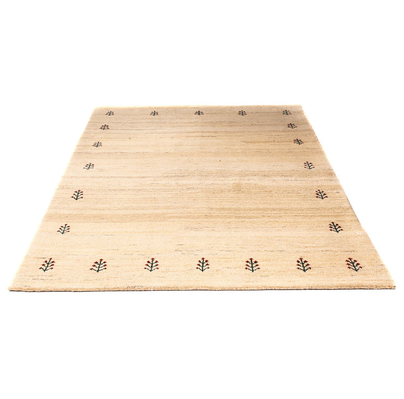 Gabbeh Rug - Loribaft Perser - 199 x 141 cm - light beige