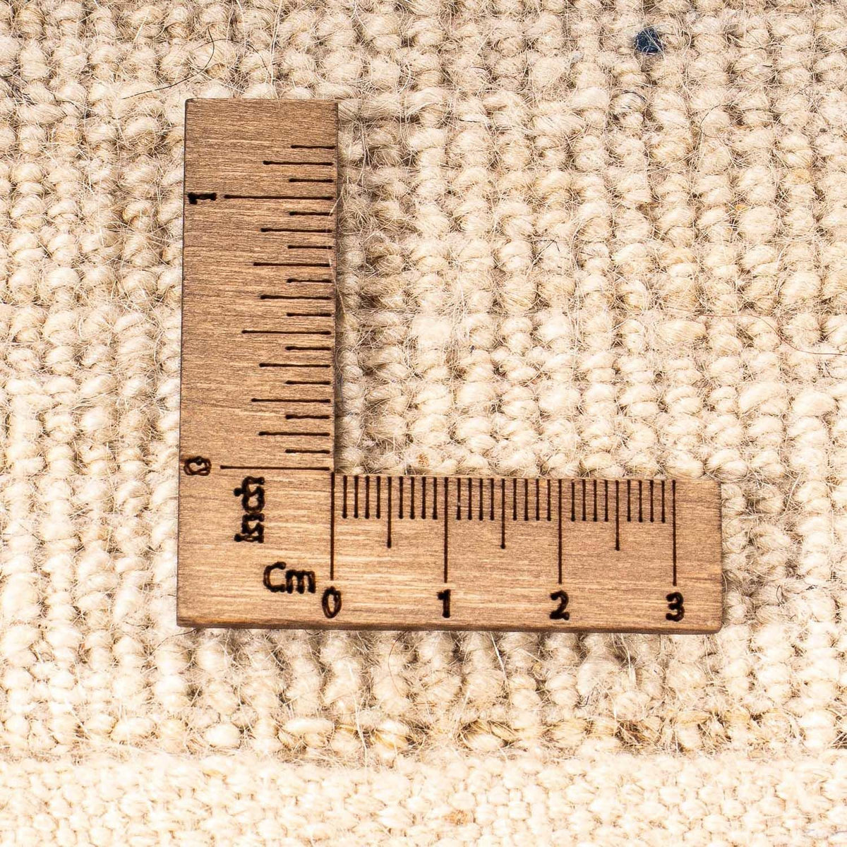 Gabbeh Rug - Loribaft Perser - 199 x 141 cm - light beige