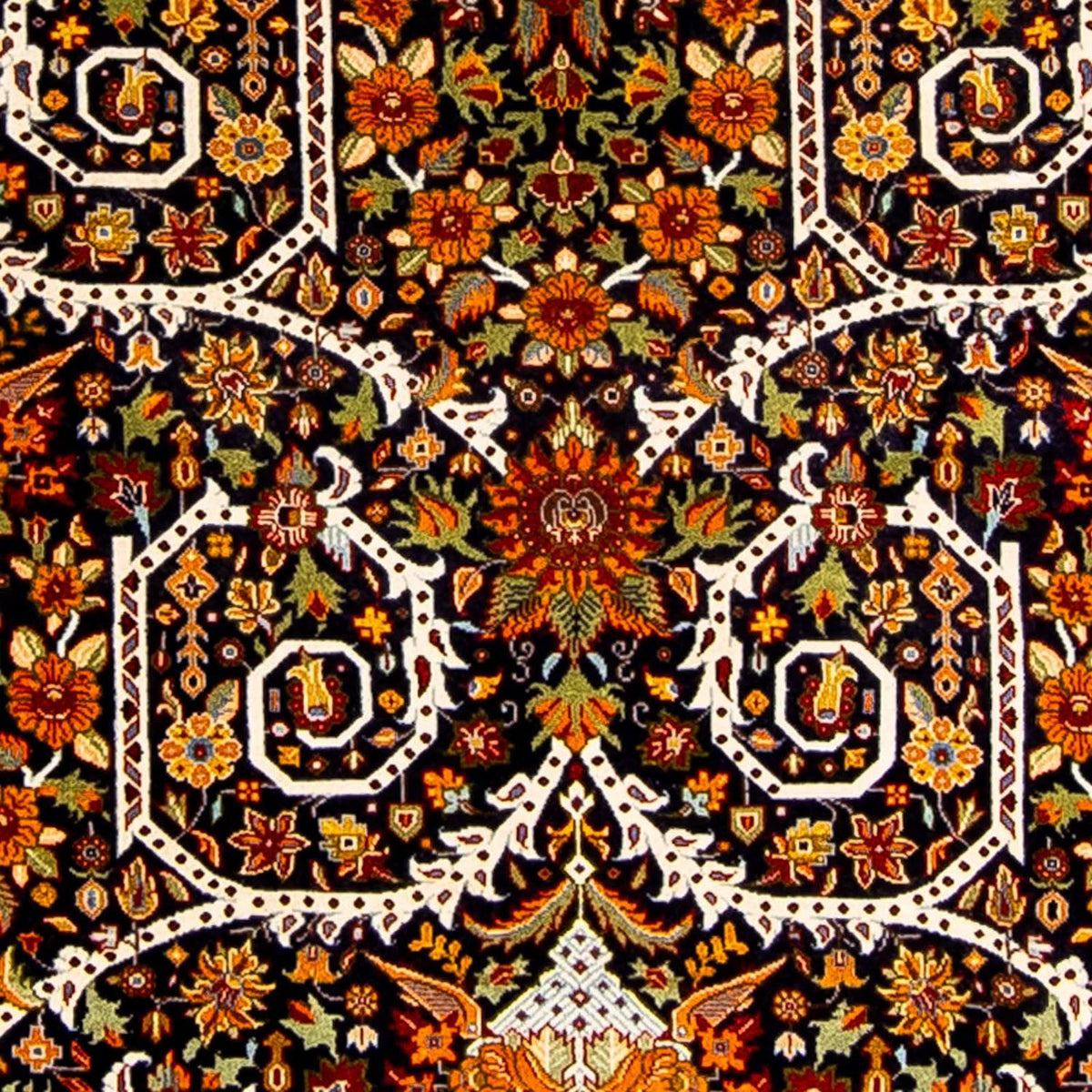 Perser Rug - Ghom - 216 x 116 cm - red