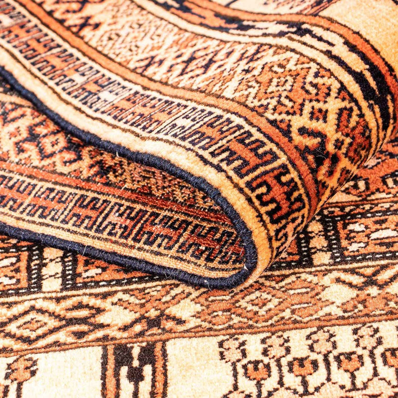 Silk Rug - Afghan Silk - 173 x 126 cm - gold