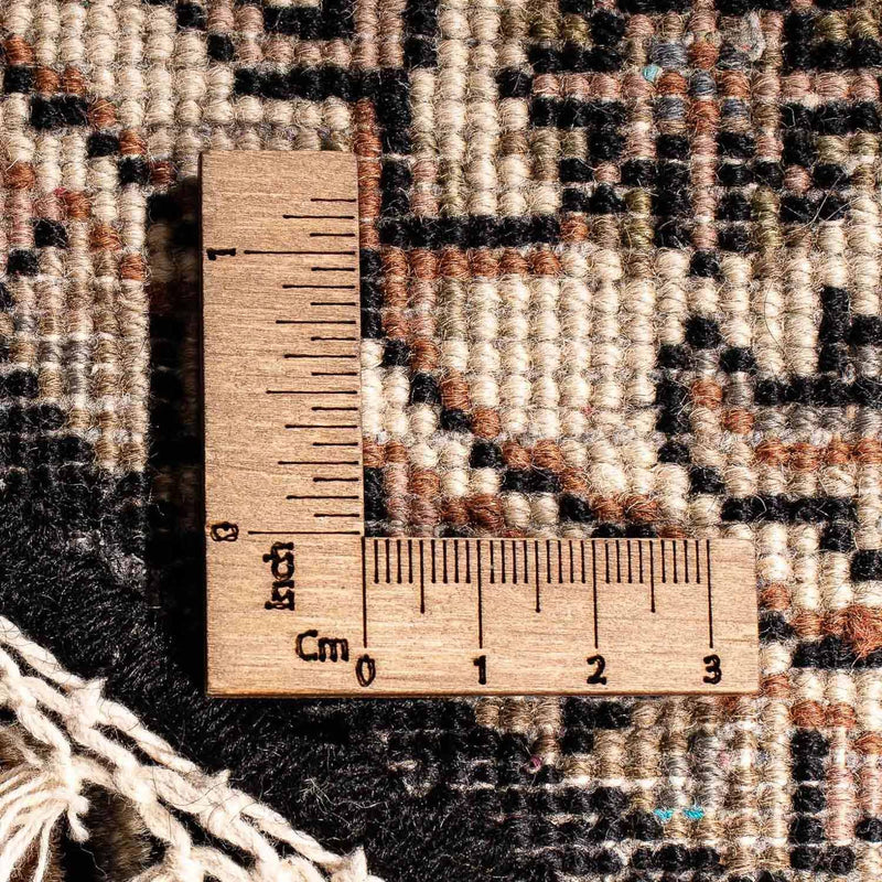 Oriental Rug - Bidjar - Indus round  - 93 x 93 cm - dark blue