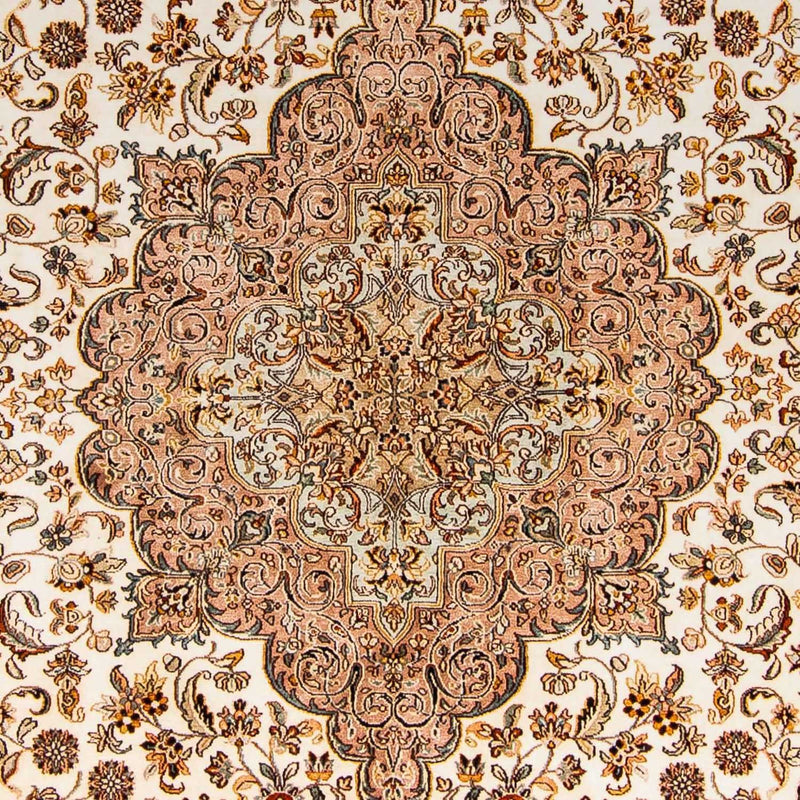 Silk Rug - Kashmir Silk - 307 x 243 cm - beige