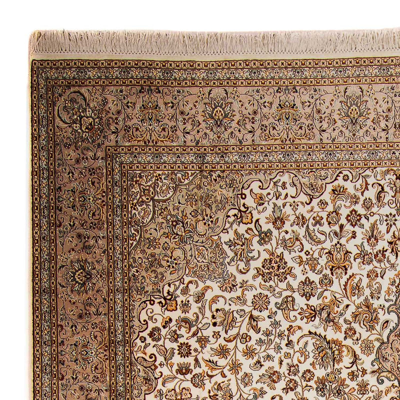 Silk Rug - Kashmir Silk - 307 x 243 cm - beige