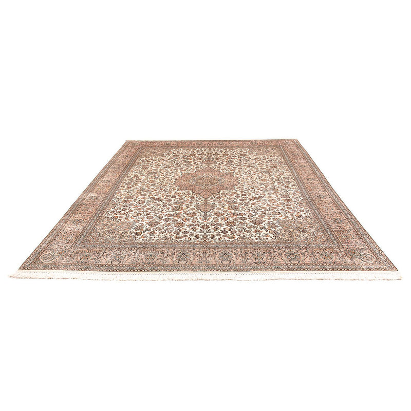 Silk Rug - Kashmir Silk - 307 x 243 cm - beige