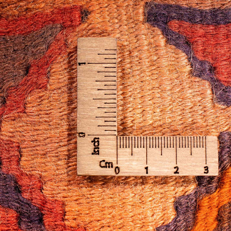 Runner Kelim Rug - Old - 380 x 150 cm - multicolored