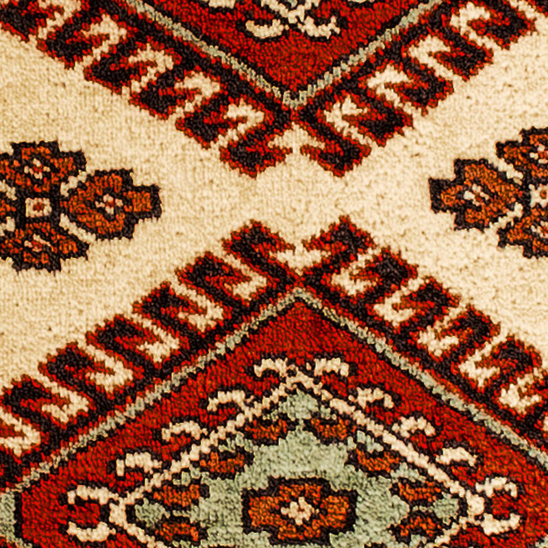 Turkaman Rug - 94 x 67 cm - beige