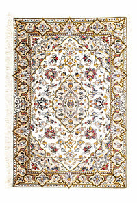 Perser Rug - Keshan - 100 x 69 cm - beige
