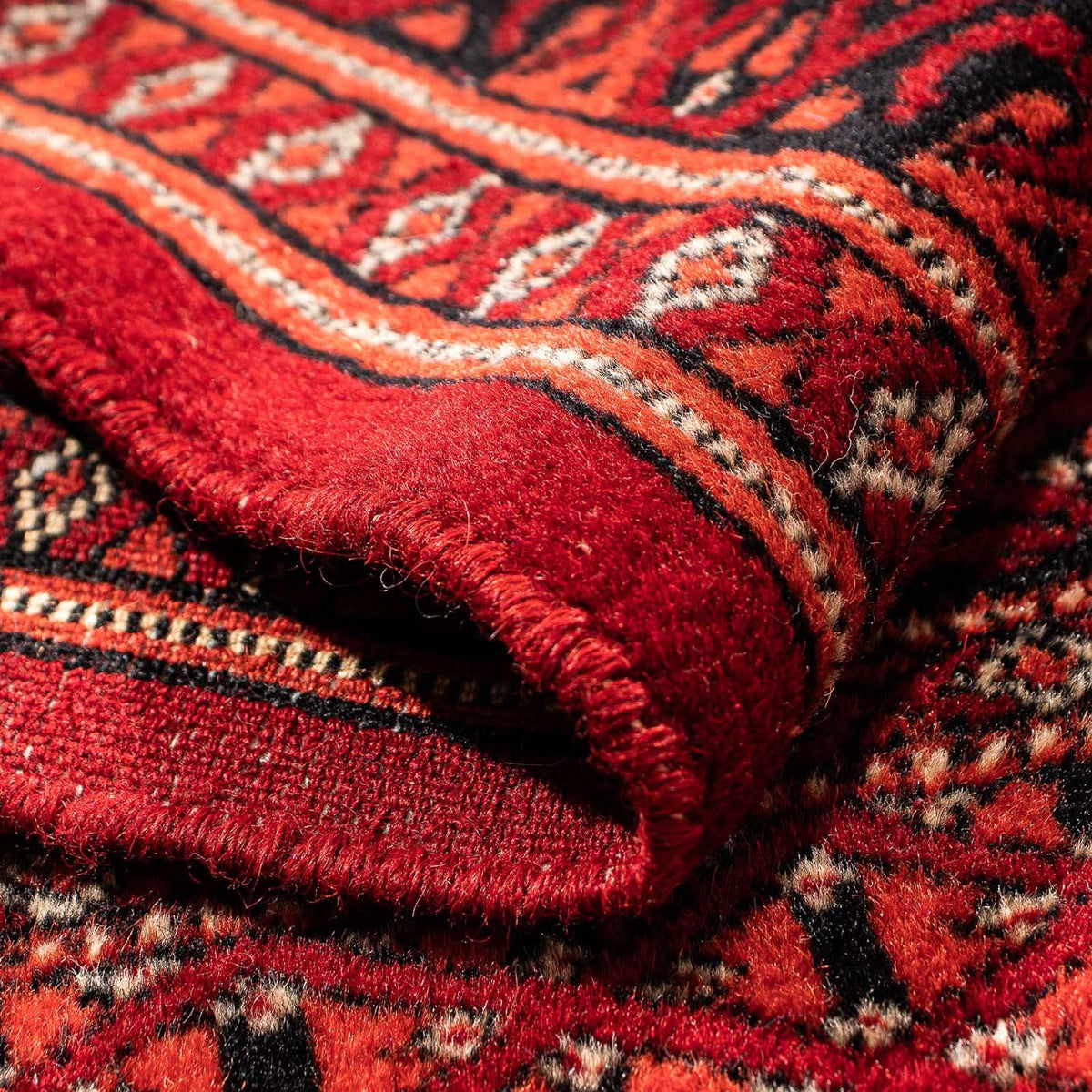 Pakistani Rug - 94 x 62 cm - red