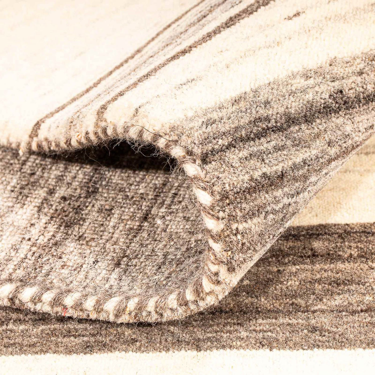 Gabbeh Rug - Loribaft Indus - 205 x 146 cm - beige