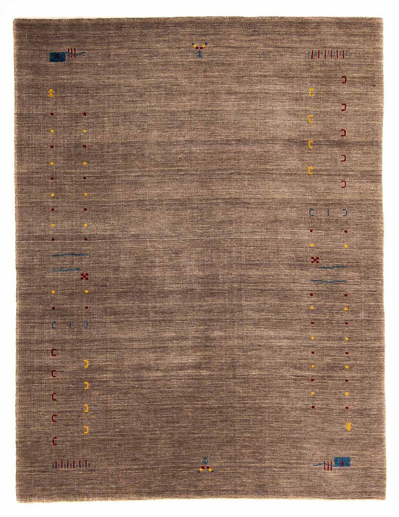 Gabbeh Rug - Loribaft Indus - 201 x 144 cm - brown