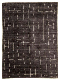 Gabbeh Rug - Loribaft Indus - 200 x 142 cm - dark brown