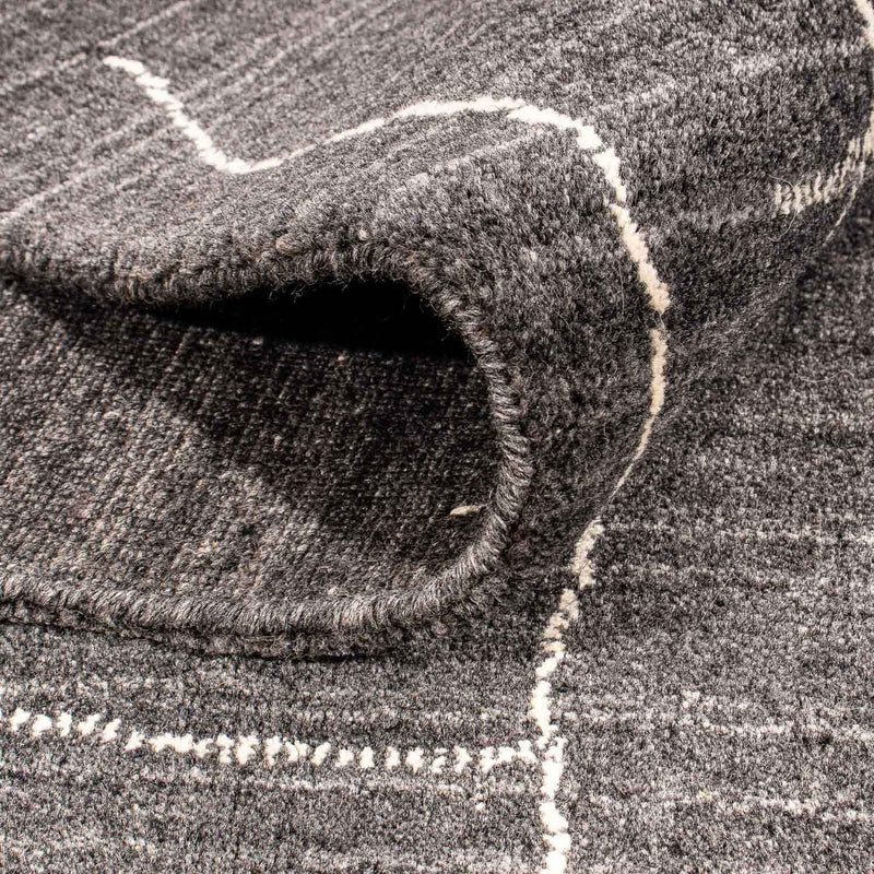 Gabbeh Rug - Loribaft Indus - 200 x 142 cm - dark brown