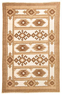Kelim Rug - Trendy - 149 x 92 cm - beige